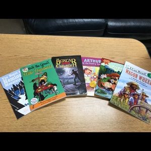 6 assorted children’s books brand new